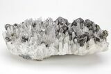 Galena and Pyrite Crystals on Quartz - Peru #213589-1
